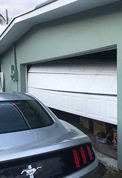 Garage Door Off Track, Bonsall